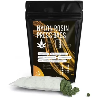 Rosin Bags Nylon Presstasche gefaltet & genäht zur Öl Extraktion Kolophonium Mesh Filter Taschen Herstellung Rosin (5 x 10, 120)