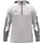 Zip Hoodie hellgrau/weiß/grau 152