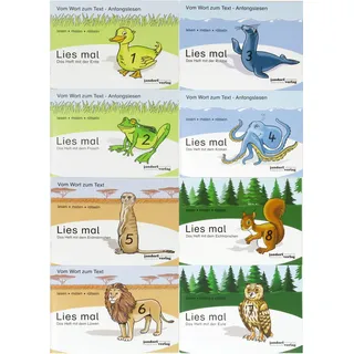 Handelsagentur Sieboldt Jandorfverlag Lies mal Hefte 1-8 im Paket