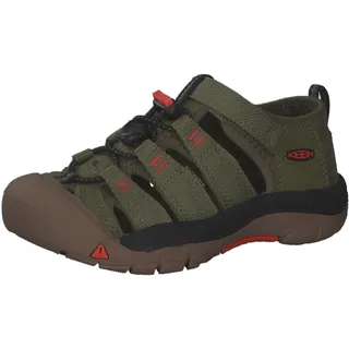 Keen Newport H2 Kinder olive drab/orange 24