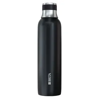 Brita Edelstahlflasche schwarz 0,65 l