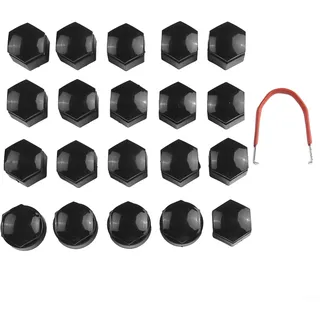 19mm Radmutterabdeckungen für Opel Astra J/K (2009-2020), Mokka (2012-2020), für Insignia B (2017-2020), für Zafira C (2011-2020), für Meriva B (2010-2020)