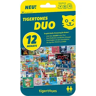 Tiger Media Hörspielkarte tigertones DUO ticket blau