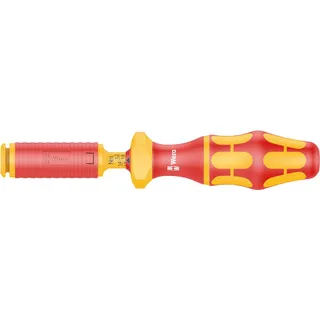 WERA VDE Kraftform einstellbare Drehmoment-Handhalter (0,3-3,5 Nm), art. no. 7440 VDE Umsteckgriff 1 Stück