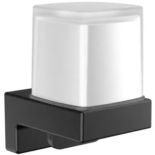 EMCO cue Flüssigseifenspender, satiniert, schwarz,