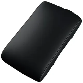 AlRWAY Für Volkswagen VW ID.3 ID.4 ID.6 Auto Mittelkonsolenabdeckung Armlehnenkissen, Auto Mittelarmlehne überzug Schutz Bezug Armlehne Deckel Innenraum Zubehör,B Black