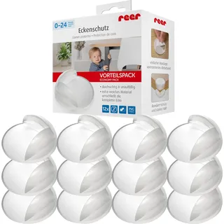 Reer Eckenschutz TPE PVC-Frei Vorteilspack 12 Stück Transparent