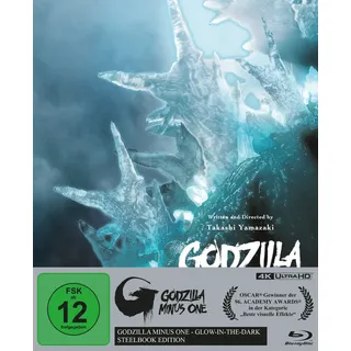 Godzilla Minus One (Glow-in-the-dark Steelbook Edition, 4K-UHD+3 Blu-rays)