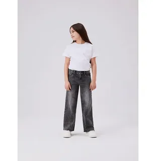 NAME IT Rose Wide 9417-tk Jeans Dark Grey Denim 8 Jahre