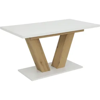 Hela Hamm 140-180 x 76 x 90 cm weiß/Eiche