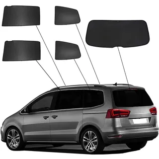 SunClip Sicht- & Sonnenschutz kompatibel mit Volkswagen Sharan & Seat Alhambra (7N) 2010-2022