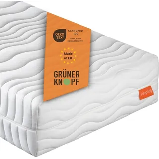 sleepling orthopädische 7-Zonen Federkernmatratze, 90 x 200 cm, 25 cm, H3, Taschenfederkern, sleepling Innovation 320