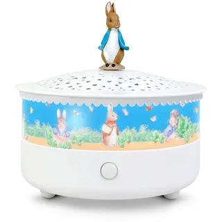 Trousselier 6260816 Sternenhimmel-Nachtlicht mit Musik, Peter Hase,