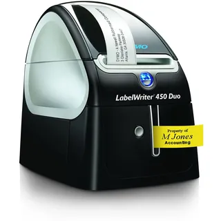 Dymo LabelWriter 450 Duo Schwarz/Silber