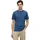 Herren T-Shirt Kurzarm Seasonal Solid mit Rundhalsausschnitt blau aegean sea S