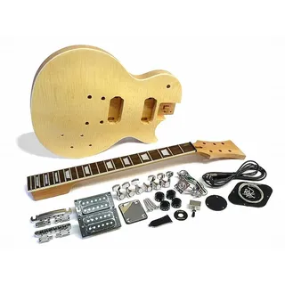 E-Gitarren-Bausatz/Guitar DIY Kit "ML-Factory" MLP komplett Mahagoni geschraubter Hals