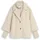 Webpelzjacke 2-in-1-Look Beige M