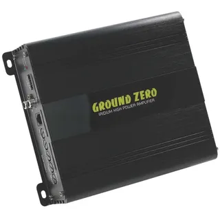 Ground Zero GZIA 1000.1 Mono Class-D Subwoofer-Verstärker, 1250W RMS, 1 Ohm stabil, Iridium Serie
