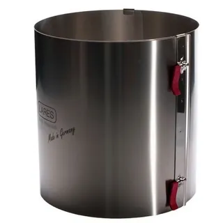 LARES Tortenring mit Klemmhebel H: 20 cm Ø 18–30 cm verstellbar 6018