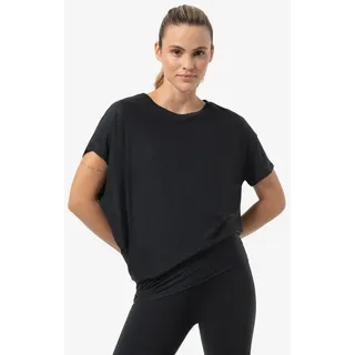 super.natural W Yoga Loose Tee jet black (872) XL