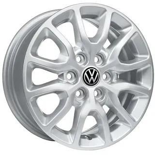 Volkswagen Montreal Leichtmetallfelge, Silber, 6,5J x 16 Zoll, 120mm/6-Loch, 50mm Einpresstiefe, Wintertauglich