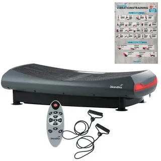 Skandika 4D Vibrationsplatte V2000 grau