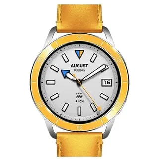Watch S4/S3 Bezel - Chrome Yellow