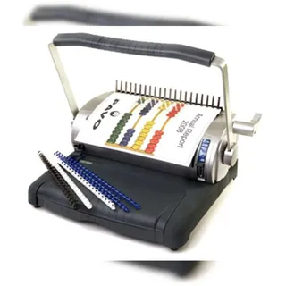 PAVO Bindemaschine PROFIMASTER S100 für Plastikbindung robuste Office-Maschine