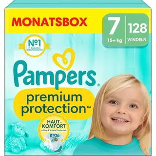 Pampers Premium Protection Gr. 7 (15+ kg) 128 St.