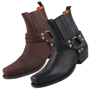 Dockers by Gerli Herren Stiefel Braun und Schwarz, - Schwarz