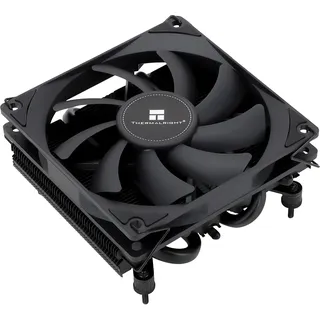 TR-Thermalright AXP90 X36 Black CPU-Kühler,36mm Höhe, leiser 92mm Low Profile Lüfter-2700U/min, für AMD AM4/AM5,Intel LGA1851/1700/115x/1200,Niedriges Profil ITX PC Kühler-Schwarz