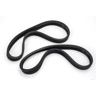 Rolly Toys Ersatzteile Set, Laufreifen, Laufringe, 315 x 25 mm, 2 Stück, Zubehör für Rolly Toys 28700050580, Schwarz