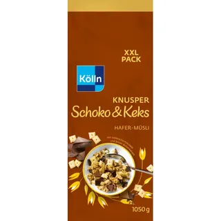 Kölln KNUSPER Schoko & Keks Hafer-Müsli 1,05 kg, 1 St.