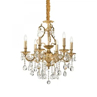 Ideal Lux Gioconda SP6 - Hängeleuchte, Gold