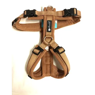 Petlando Mesh Y-Comfort Geschirr Cognac XL