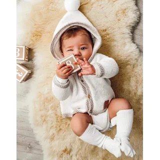 Hollert German Leather Fashion Lammfell Baby waschbar ökologisch gegerbtes kuscheliges echtes Merino Schaffell (deutsche Qualität) Naturform Babyfell geschoren Größe 90-100