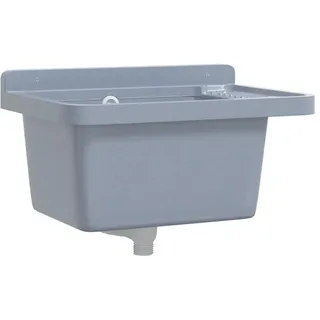 vidaXL Ausgussbecken Wandmontage 50 x 35 x 24 cm