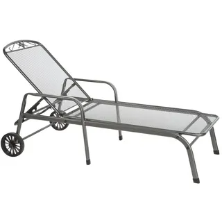 MWH Das Original Savoy Rollliege 187 x 81 x 52 cm eisengrau