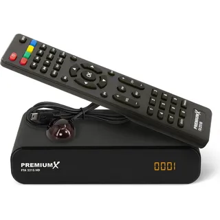 Premium X PremiumX HD 221S FTA Digital SAT Receiver DVB-S2 HDMI SCART USB 12V FullHD