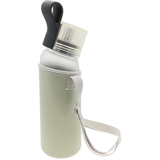 Flaschenabdeckung Kompatibel Mit Air Up-flasche Mit Verstellbarem Schultergurt, Schützt Air Up-flasche Mit Isolierter Abdeckung, Macht Die Flasche Einfach Zu Tragen (Grau)