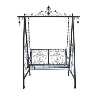 Garden Pleasure Kari Schwarz 3-Sitzer