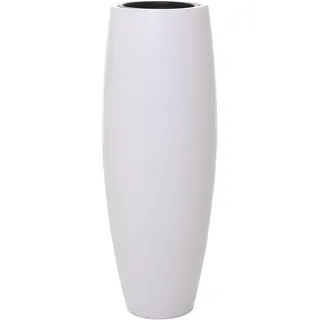 Vivanno Bodenvase Magnum Weiß Matt - 80x23