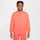 Club Fleece Oversized Sweatshirt Kinder magic ember/white XS