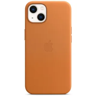 Apple iPhone 13 Leder Case mit MagSafe goldbraun