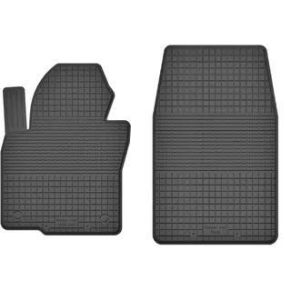 2 Stück Gummifußmatten Vorne kompatibel mit Hyundai ix35 (Bj. 2009-2016) ideal angepasst