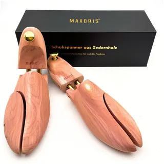 maxoris Schuhspanner aus Zedernholz 42-43 Braun