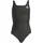 V-Back Swimsuit Kids black 170
