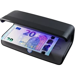 Safescan 55 LED Prüfgerät für Währungen, Pässe schwarz