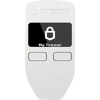 TREZOR Model One - White Bitcoin Wallet