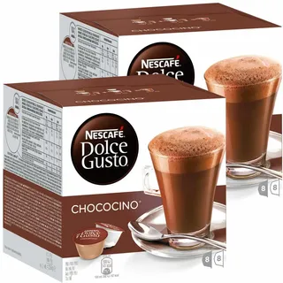 Nescafé DOLCE GUSTO Chococino KAKAO 2er Set KAKAOKAPSEL Schokolade 16 KAPSELN